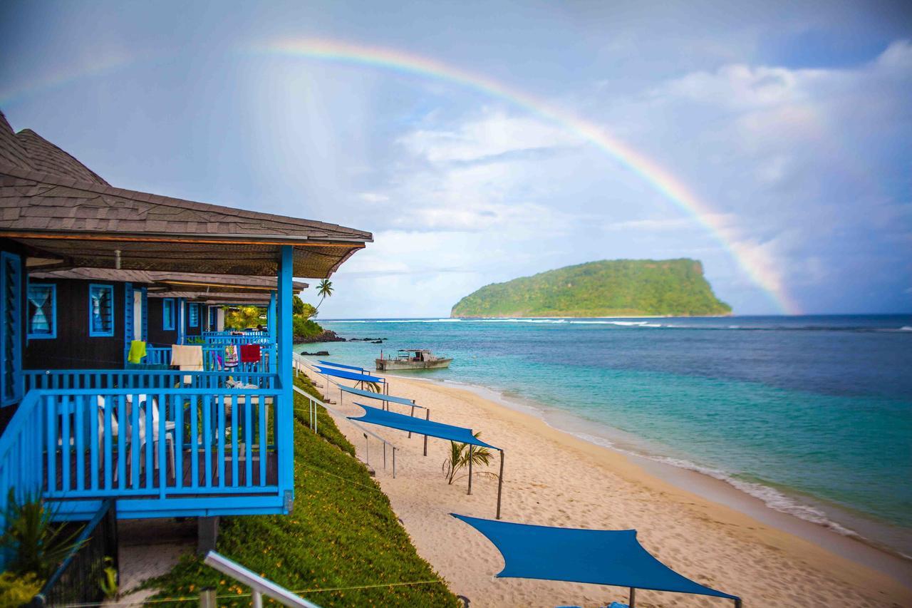 Litia Sini Beach Fales Lalomanu Luaran gambar
