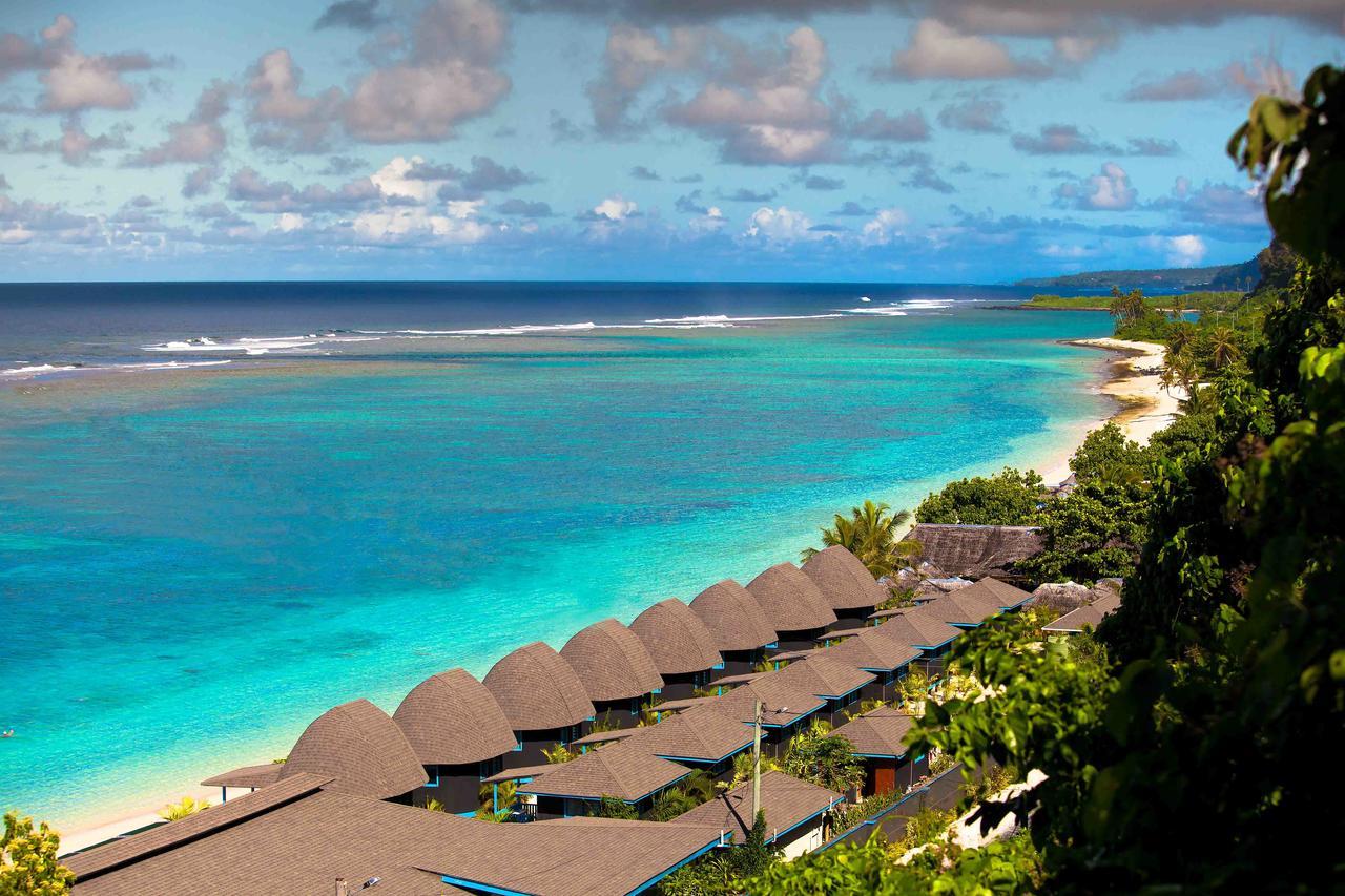 Litia Sini Beach Fales Lalomanu Luaran gambar