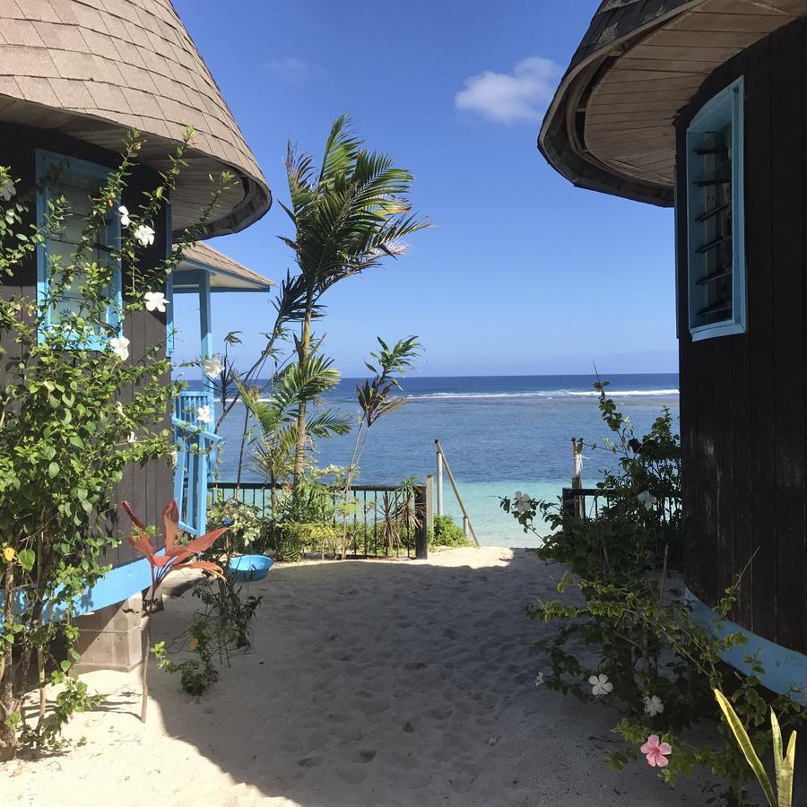 Litia Sini Beach Fales Lalomanu Luaran gambar