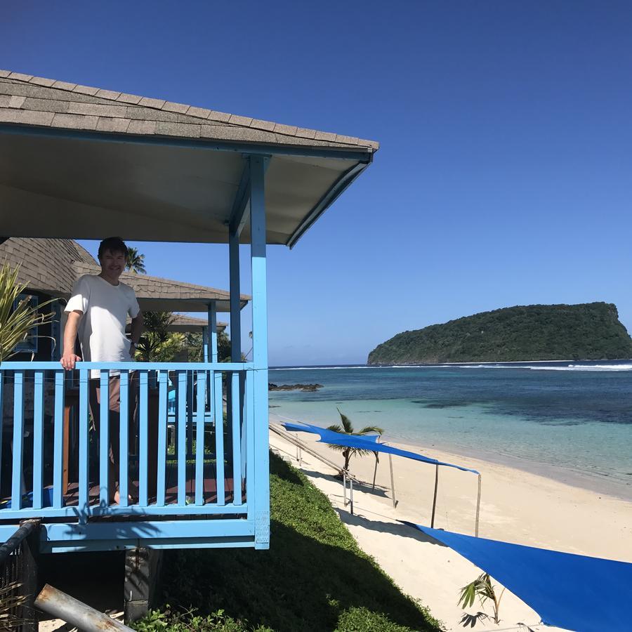 Litia Sini Beach Fales Lalomanu Luaran gambar