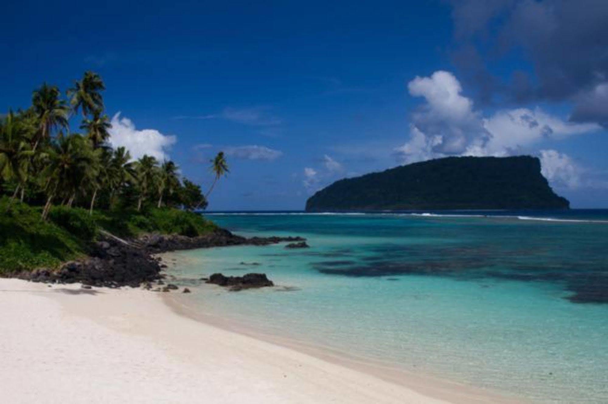 Litia Sini Beach Fales Lalomanu Luaran gambar
