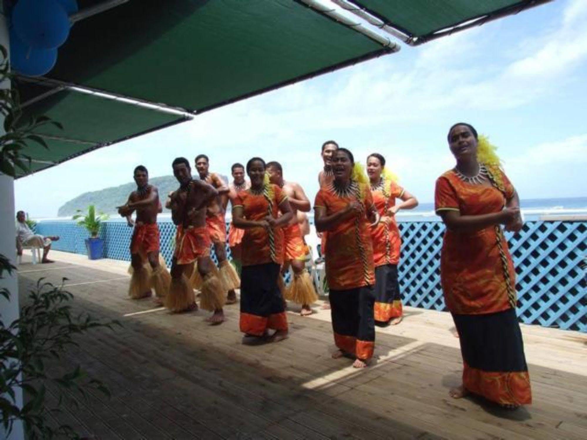 Litia Sini Beach Fales Lalomanu Luaran gambar