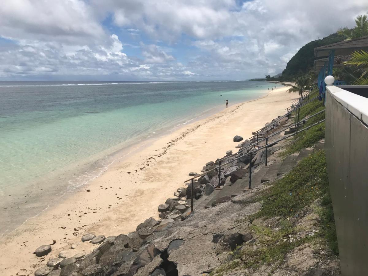 Litia Sini Beach Fales Lalomanu Luaran gambar